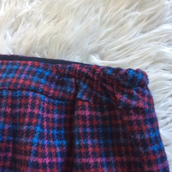 NWOT Talbots Faux Wrap A-Line Plaid Skirt - Picture 7 of 10